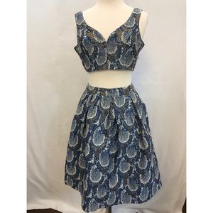 SOLD 2 piece dress